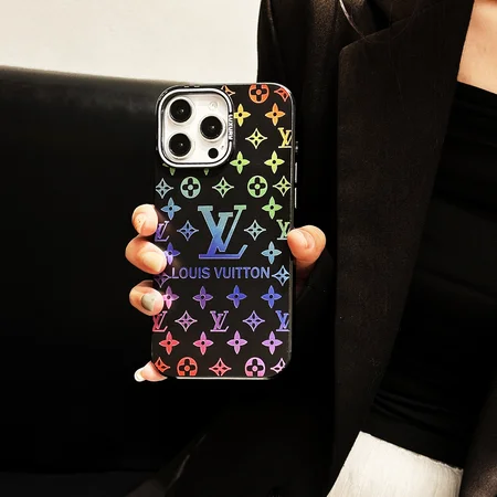 LV colorful monogram iPhone case