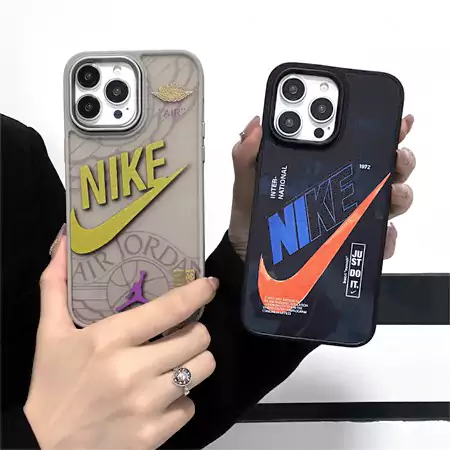 nike semi - transparent white iphone case