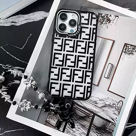 fendi chain - attached iphone case