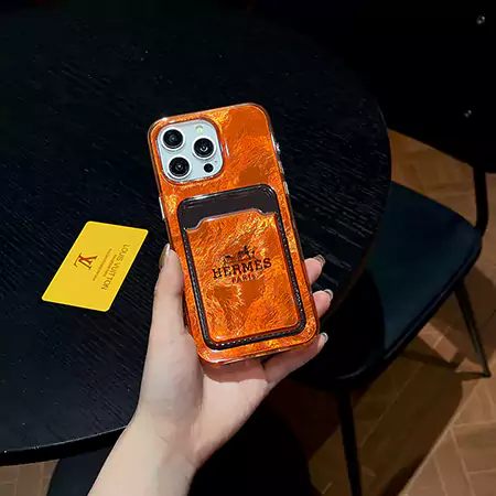 hermès card slot iphone case