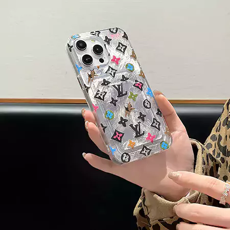 LV monogram card - holder foil iPhone case