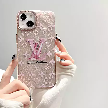 louis vuitton rhinestone and glitter iphone case
