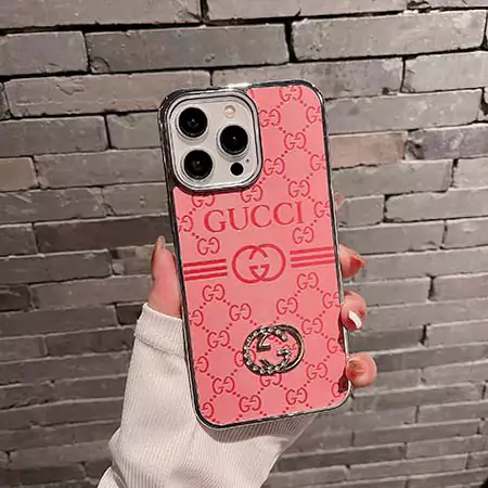 gucci multi - colored embossed logo with diamond mark iphone case