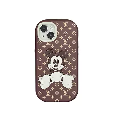louis vuitton mickey mouse pattern iphone case