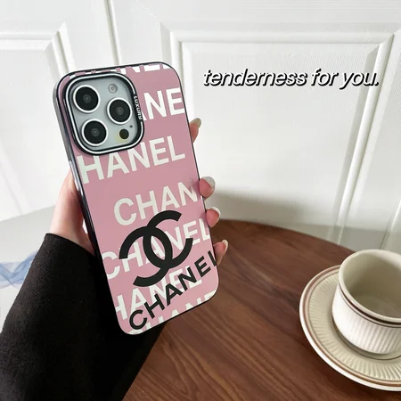 pink chanel iphone case