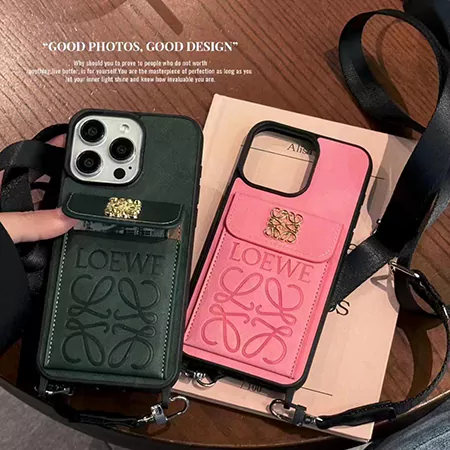 loewe card holder crossbody iphone case