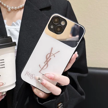 mirror glass ysl iphone case