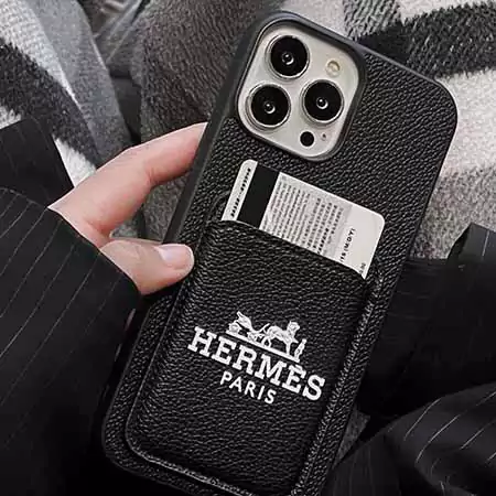 Hermès pebble grain phone case
