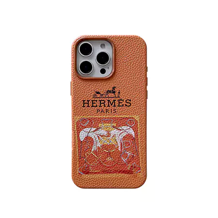 hermès all around litchi grain iphone case