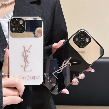 mirror glass ysl iphone case