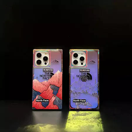 the north face mountain landscape iphone case