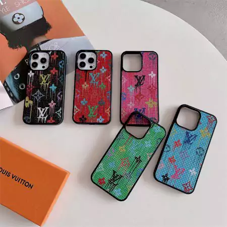 louis vuitton glittery graffiti series iphone case