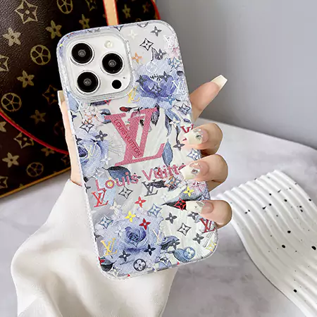 louis vuitton frosted glitter camera semi - transparent iphone case