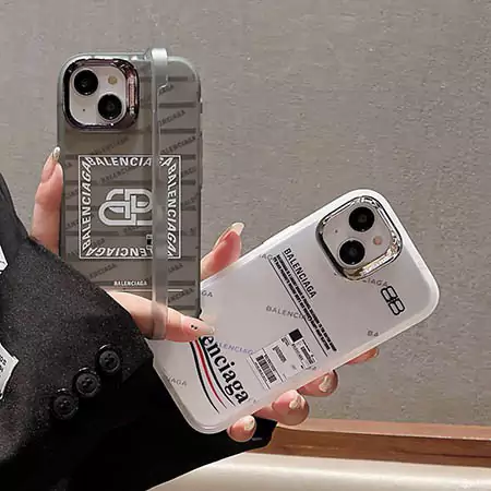 balenciaga translucent iphone case