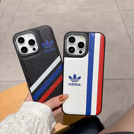 adidas striped leather - texture iphone case