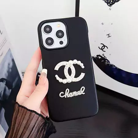 chanel diamond - embellished logo multi - color iphone case