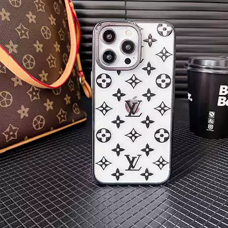louis vuitton electroplated transparent iphone case