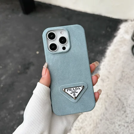 prada denim - texture iphone case