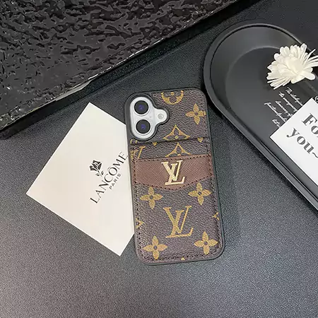 louis vuitton and gucci gold logo flip cover card slot iphone case