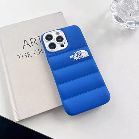 the north face multi - color down jacket inspired iphone case