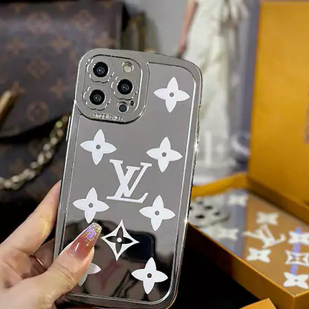 louis vuitton classic monogram flowers floral camera lens iphone case