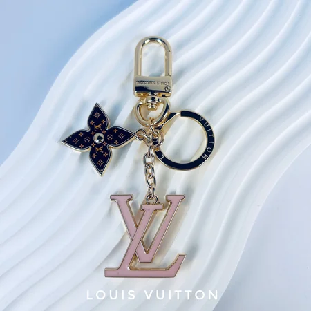 Louis Vuitton tricolor monogram keychain