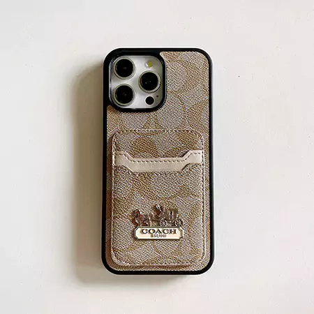 coach card - holder iphone case
