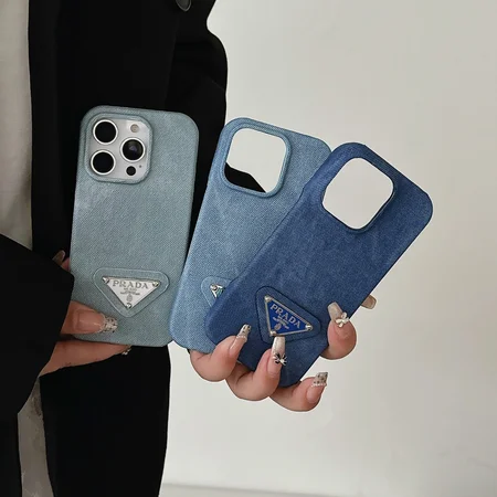 prada denim - texture iphone case