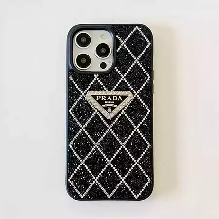 prada bling - diamond quilted iphone case