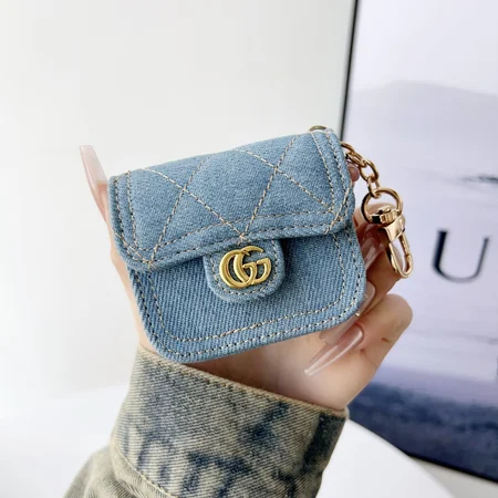 Gucci - inspired denim AirPods case