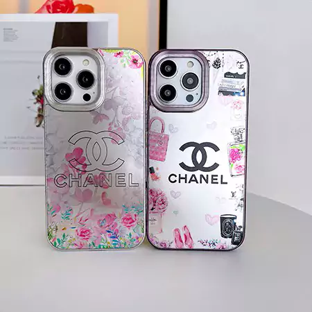 chanel perfume bottle flower pattern iphone case