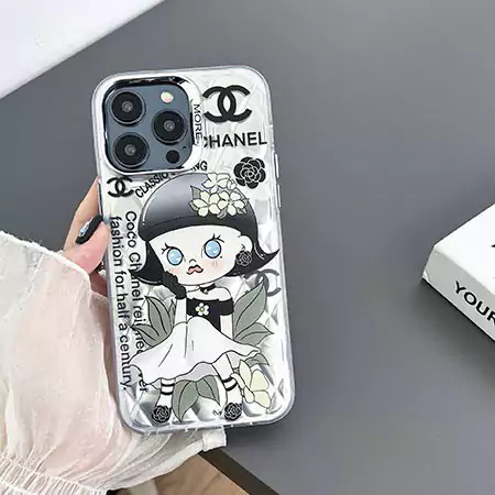 chanel bubble silver diamond matte iphone 16/16pro/pro max case