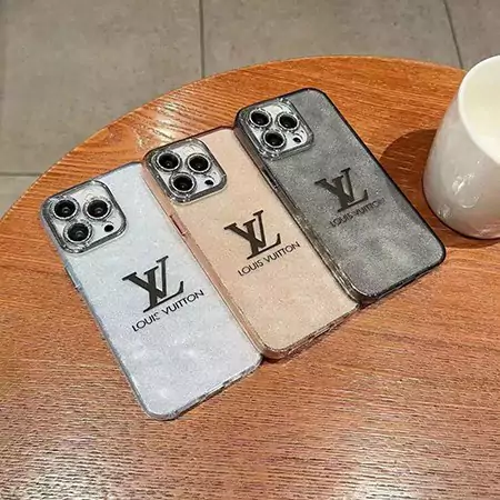 louis vuitton transparent glitter iphone case