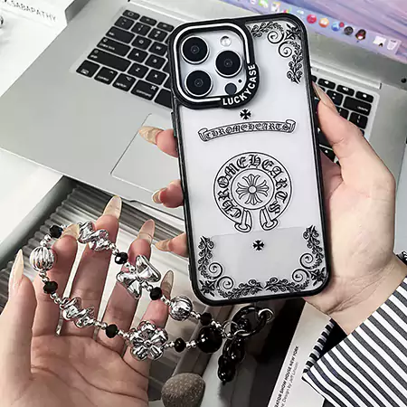 chrome hearts gothic iphone case