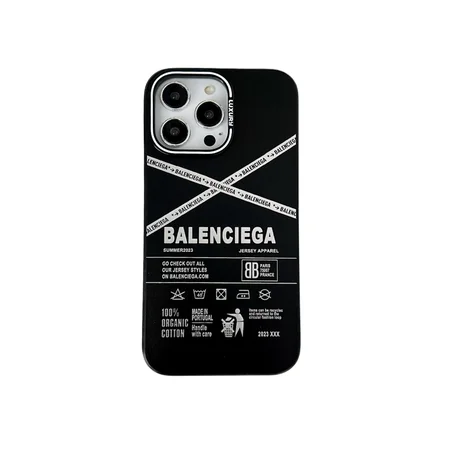 black balenciaga iphone case