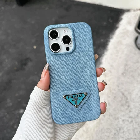 prada denim - texture iphone case