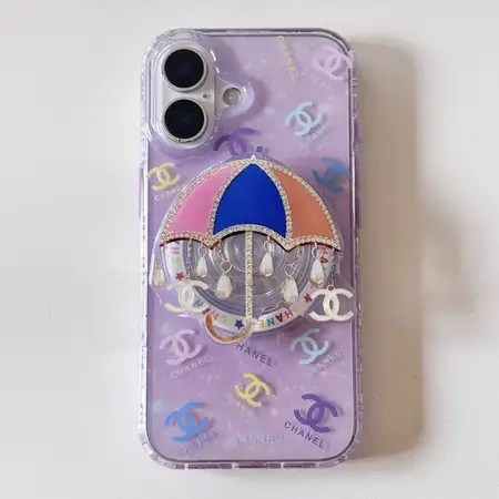 Chanel - inspired purple iPhone case