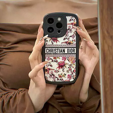 dior autumn floral story iphone case