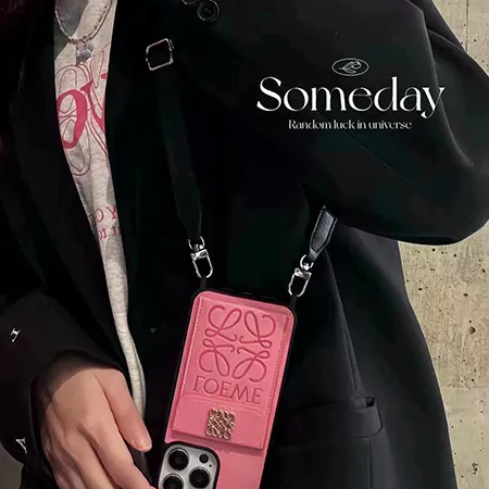 loewe card holder crossbody iphone case