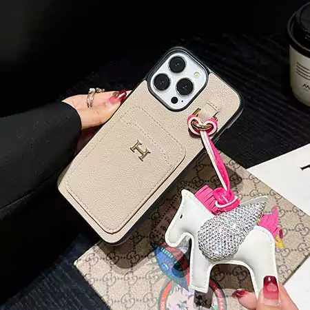 Hermès leather phone case