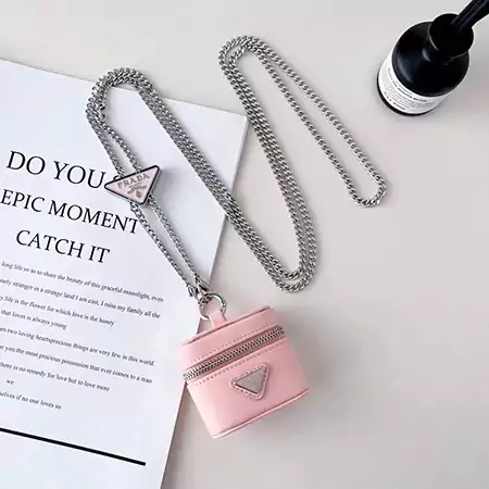 Prada - inspired crosshatch AirPods case