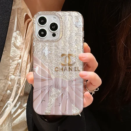 chanel lace lv black wave iphone case