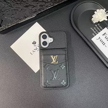 louis vuitton and gucci gold logo flip cover card slot iphone case