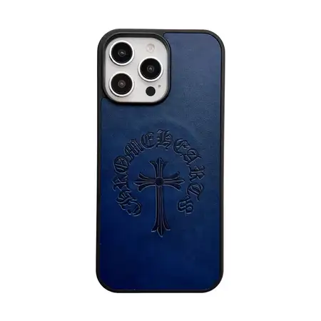 chrome hearts embossed iphone case