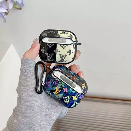 LV - inspired monogram AirPods case