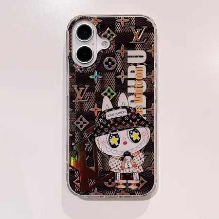 Louis Vuitton parody Labubu laser double - sided phone case