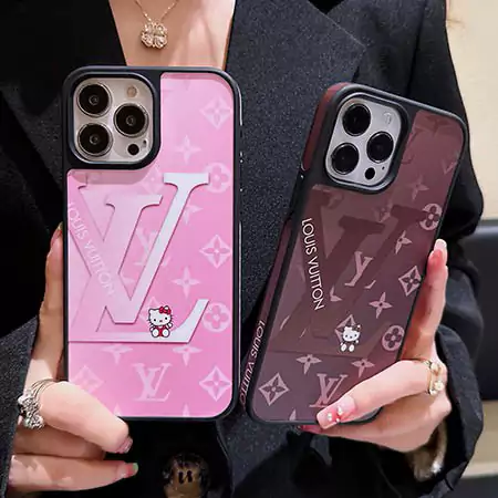 louis vuitton hello kitty co-branded large logo iphone case