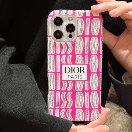dior rose - pink two - butterflies iphone case