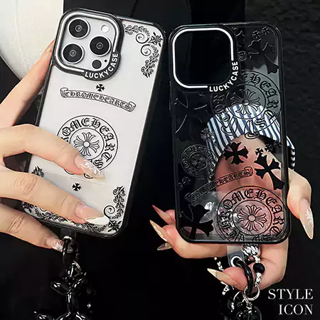 chrome hearts gothic iphone case