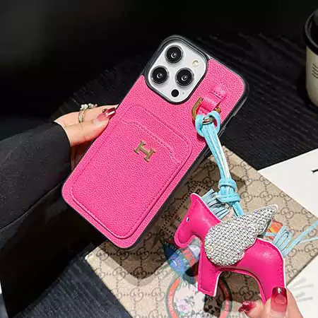 Hermès leather phone case